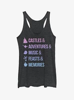 Disney Princess Keywords Girls Tank