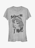 Disney Jasmine Believe Me Girls T-Shirt