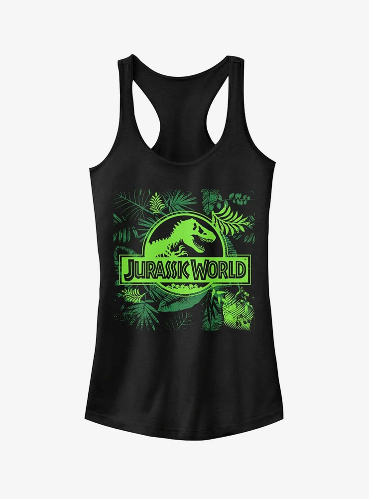 Fern Leaf Logo Girls Tank