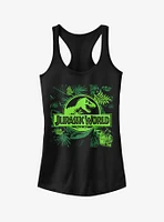 Fern Leaf Logo Girls Tank