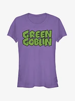 Marvel Green Goblin Logo Girls T-Shirt