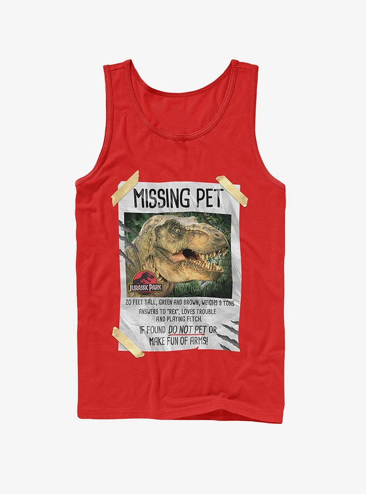 T. Rex Missing Pet Tank