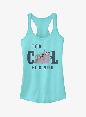 Minions Too Cool for You Girls Tank