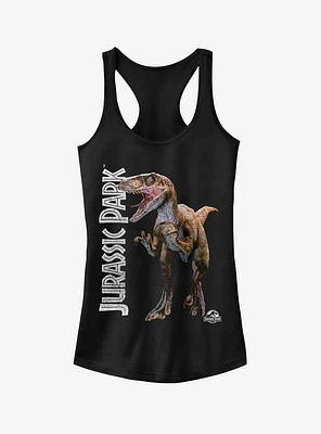Velociraptor Logo Girls Tank