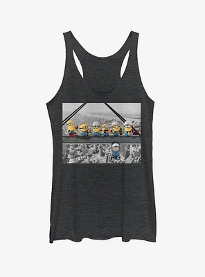 Minion Lunch Hang Out Girls Tank