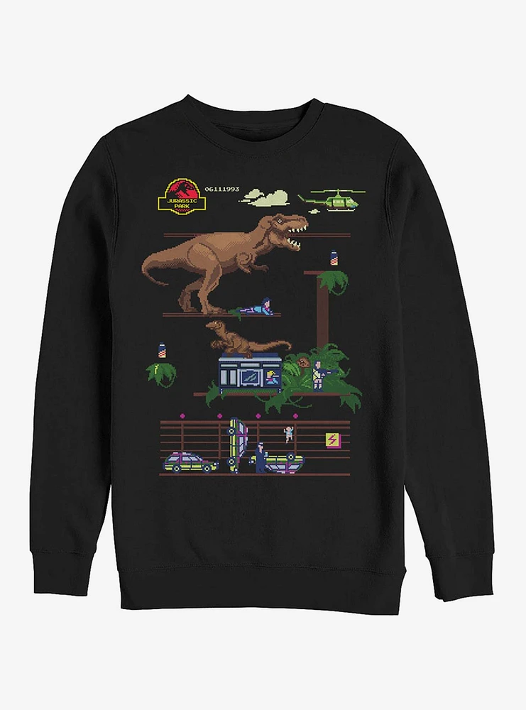 Pixel Video Game Sweatshirt