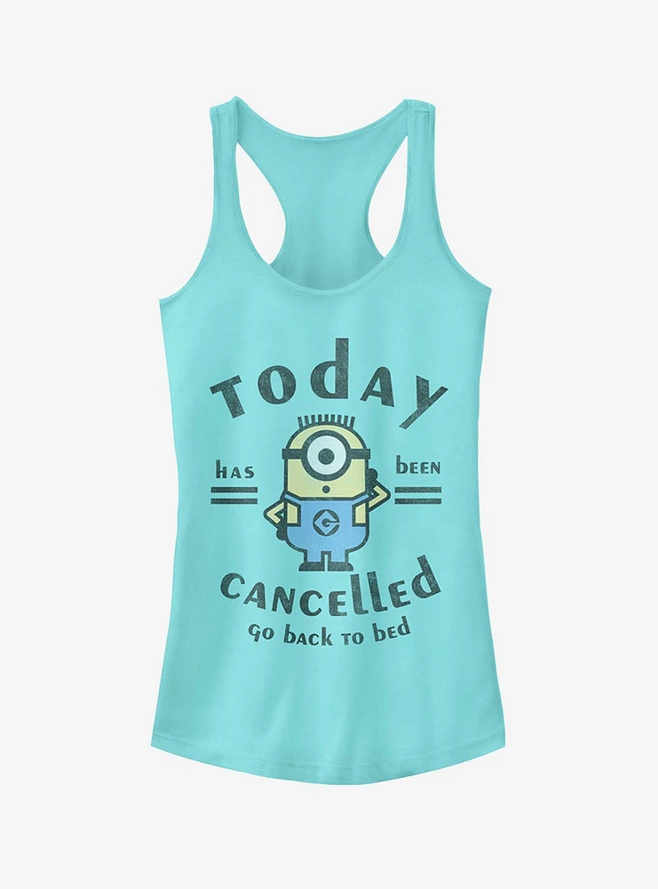 Minion Today Cancelled Girls Tank