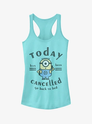 Minion Today Cancelled Girls Tank