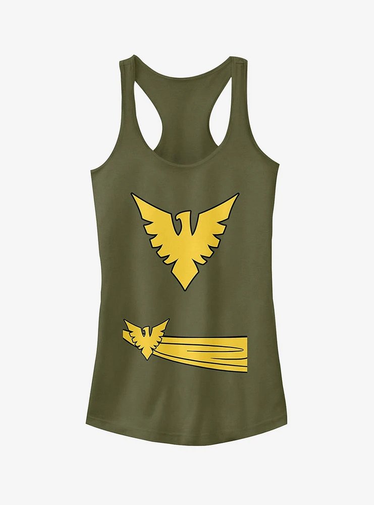 Marvel Halloween X- Men Phoenix Costume Girls Tank