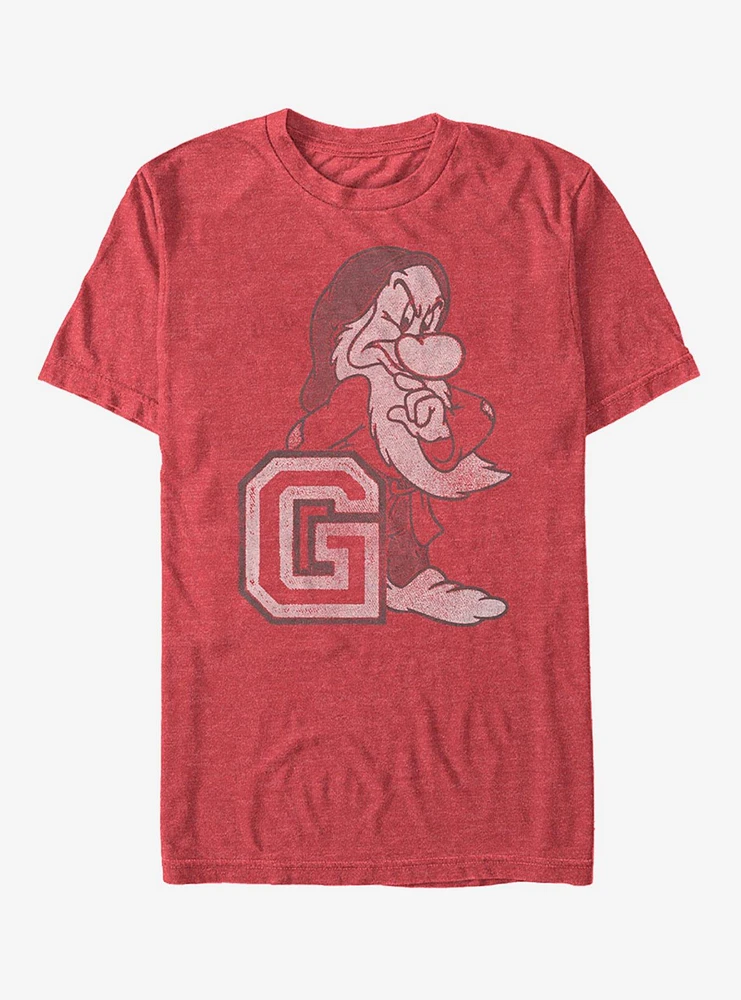 Disney Athletic Grumpy T-Shirt