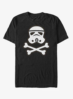 Halloween Stormtrooper Crossbones T-Shirt