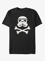 Halloween Stormtrooper Crossbones T-Shirt