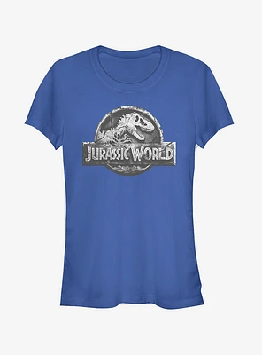 Jurassic World Fallen Kingdom Logo Girls T-Shirt