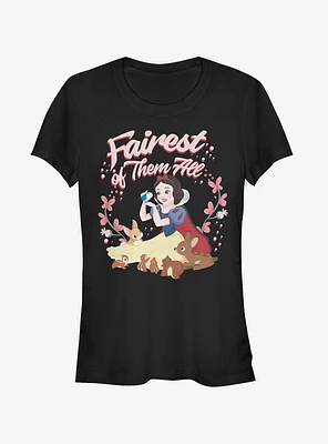 Disney Snow White And The Seven Dwarfs Magical Love Girls T-Shirt