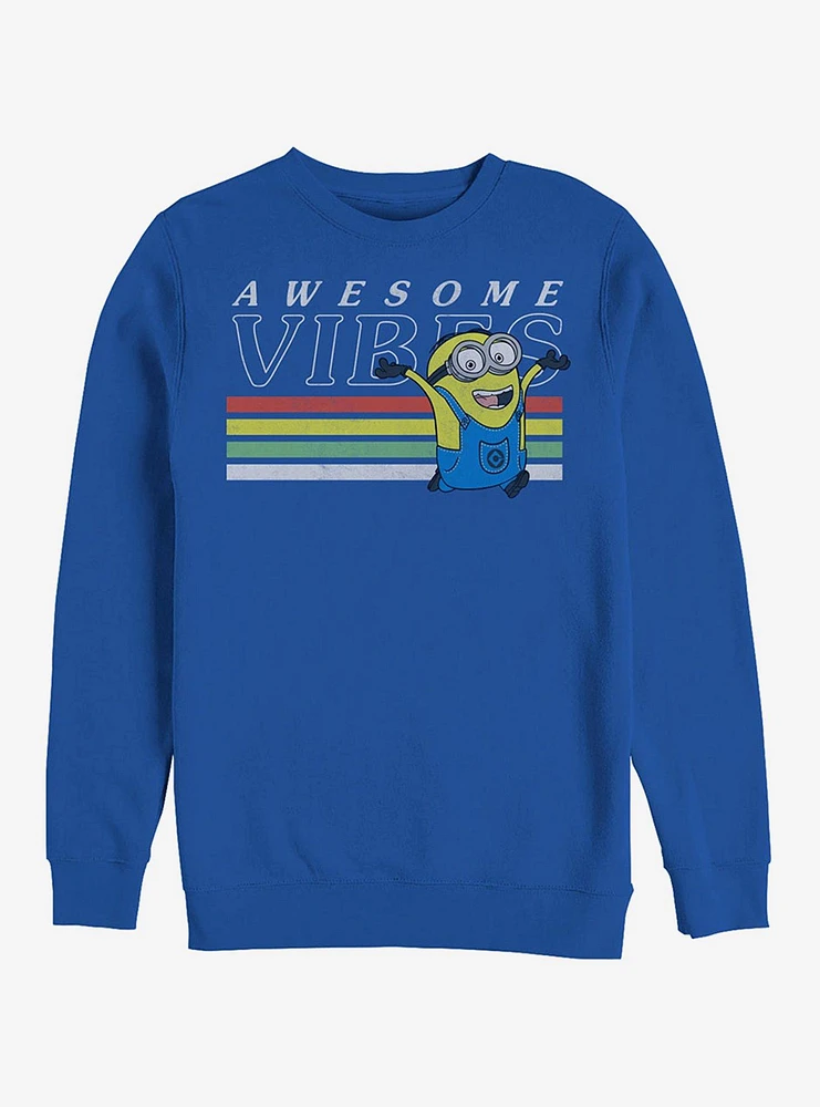 Minion Rainbow Vibes Sweatshirt