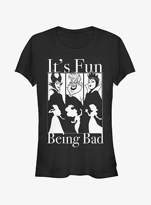 Disney Fun Being Bad Wicked Witches Girls T-Shirt