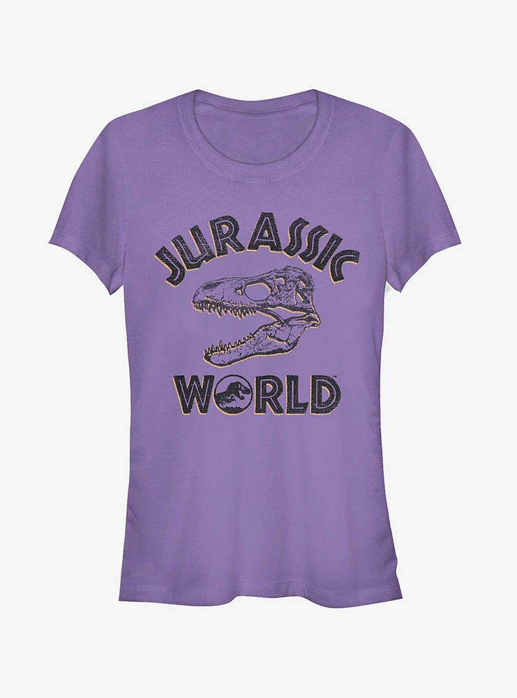 Jurassic World Fallen Kingdom Skull Fossil Girls T-Shirt