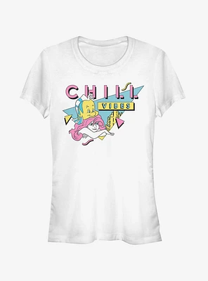 Disney Retro Chill Vibes Girls T-Shirt