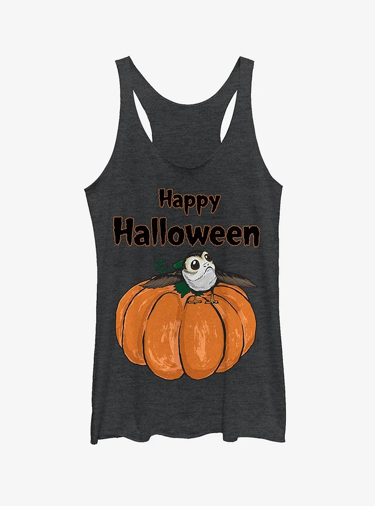 Happy Halloween Porg Girls Tank