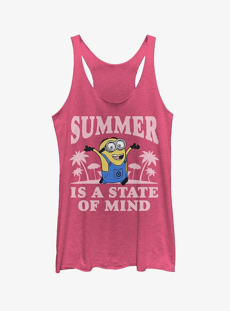 Minion Summer State of Mind Girls Tank