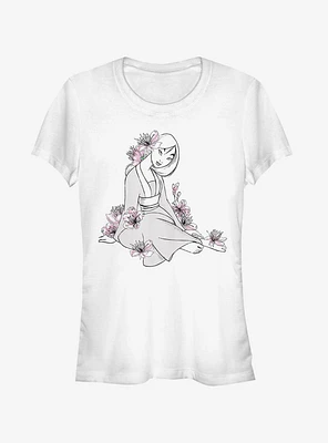 Disney Floral Pose Girls T-Shirt
