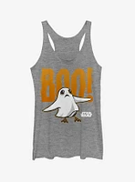 Halloween Porg Ghost Girls Tank