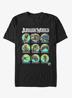 Jurassic World Fallen Kingdom Dino All Stars T-Shirt