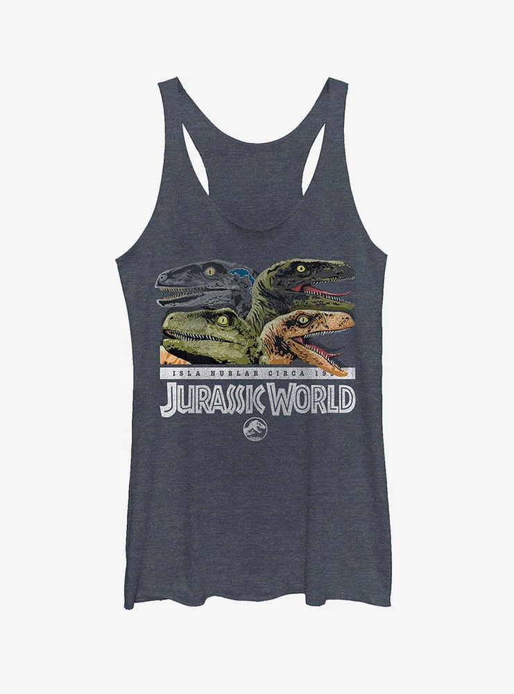 Isla Nublar Raptor Party Girls Tank