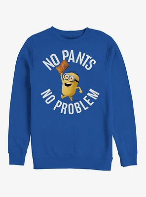 Minion No Pants Party Sweatshirt