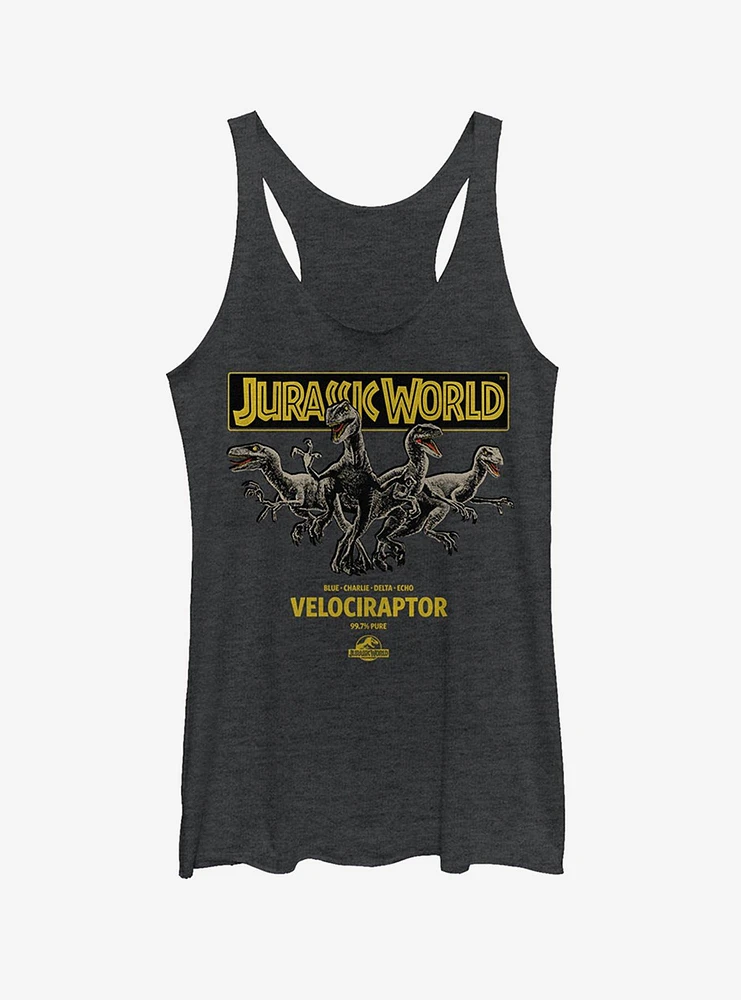 Velociraptor Pure Girls Tank