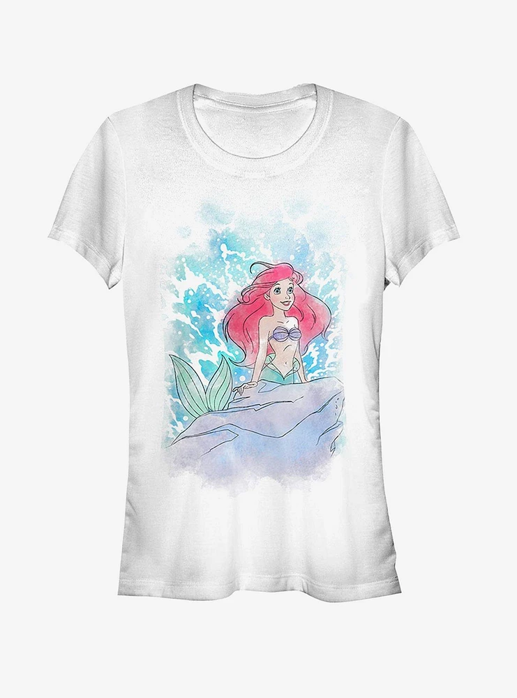 Disney Ariel Watercolor Girls T-Shirt