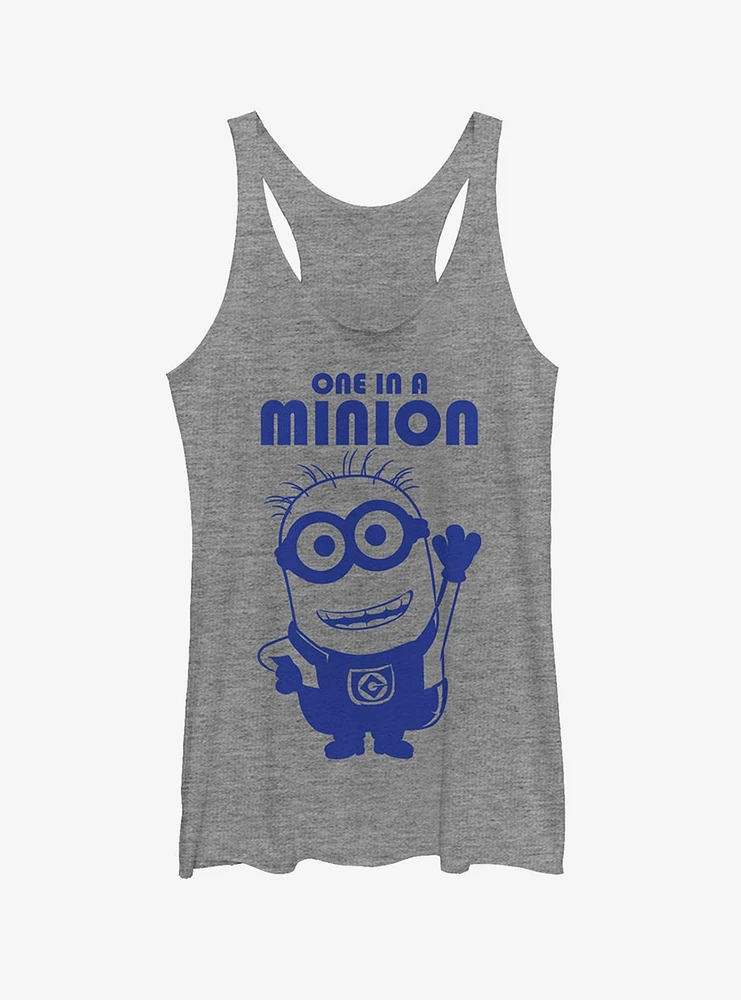 One Minion Wave Girls Tank