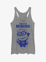 One Minion Wave Girls Tank