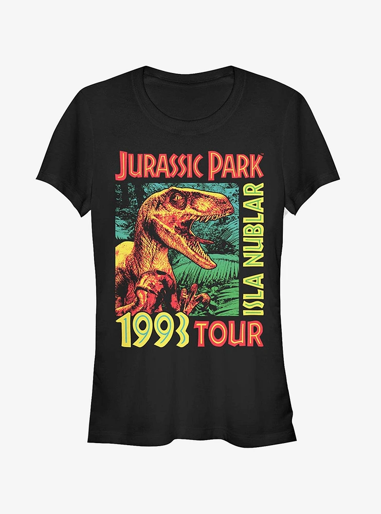 Raptor '93 Isla Nublar Tour Girls T-Shirt