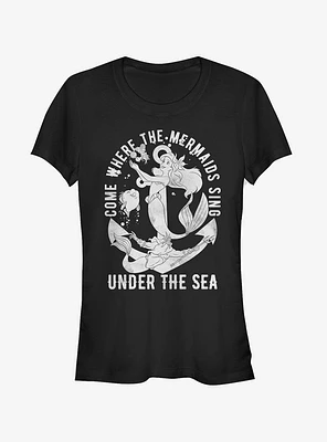 Disney The Little Mermaid Ariel Under Sea Girls T-Shirt