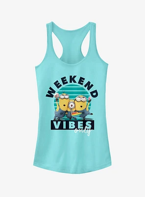 Minion Weekend Vibes Girls Tank