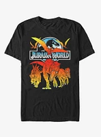 Jurassic World Fallen Kingdom Fire Dinosaurs T-Shirt