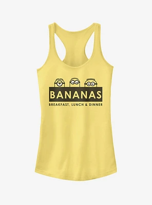Minions Banana Girls Tank