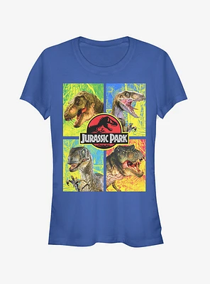 T. Rex and Velociraptor Girls T-Shirt
