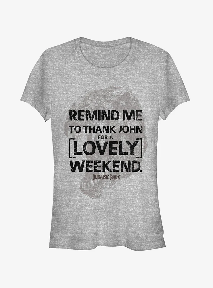 Lovely Weekend Girls T-Shirt