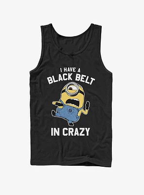 Minion Black Belt Crazy Tank