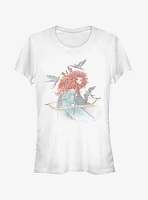 Disney Pixar Brave Merida Arrows Girls T-Shirt