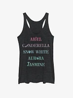 Disney Princess Symbols Girls Tank