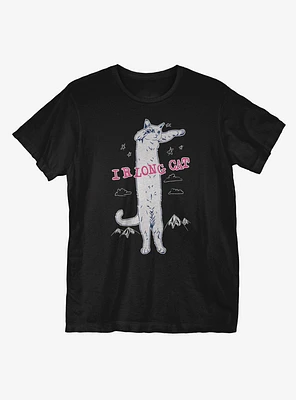 I R Long Cat T-Shirt