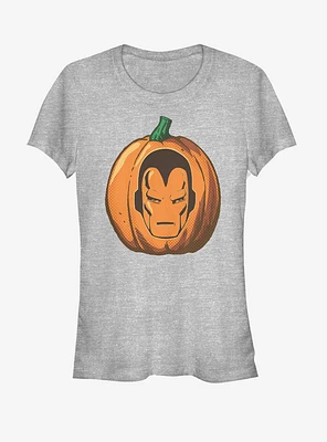 Marvel Halloween Iron Man Pumpkin Girls T-Shirt