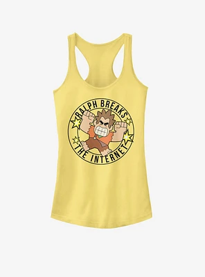 Disney Wreck-It Ralph Wreck Round Linear Girls Tank