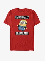 Minions Emotionally Unavailable T-Shirt