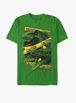 Jurassic Park Dino Caution T-Shirt