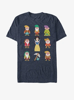 Disney Snow White Pixel Dwarf T-Shirt