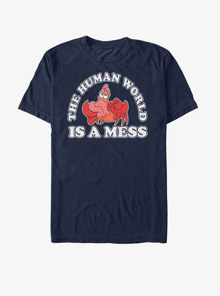 Disney The Little Mermaid Worlds a Mess T-Shirt